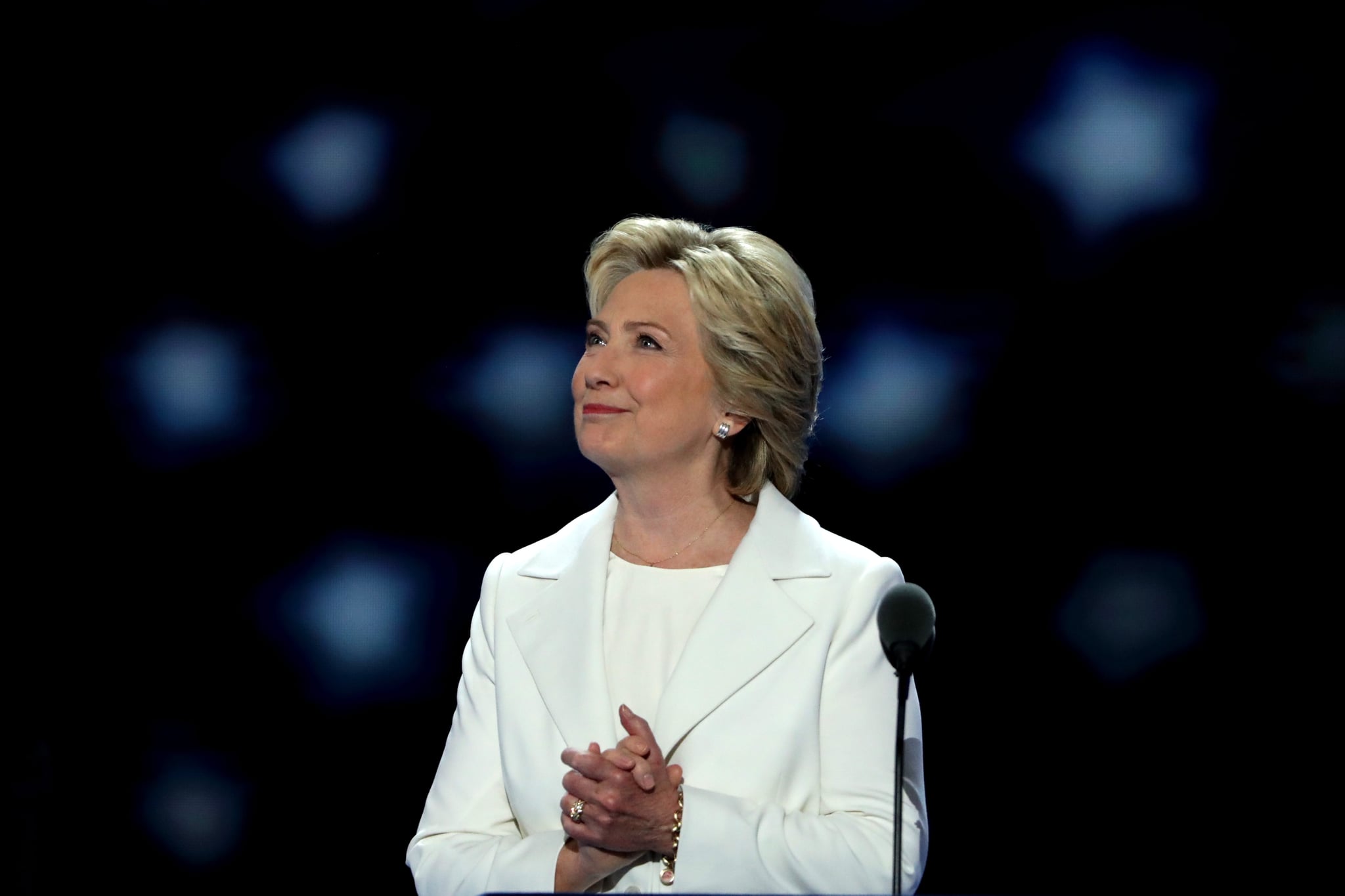 Hillary Clinton Dnc Acceptance Speech Popsugar News 