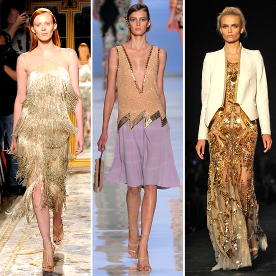 Gold Clothing Spring 2012 Runway Trend | POPSUGAR Fashion