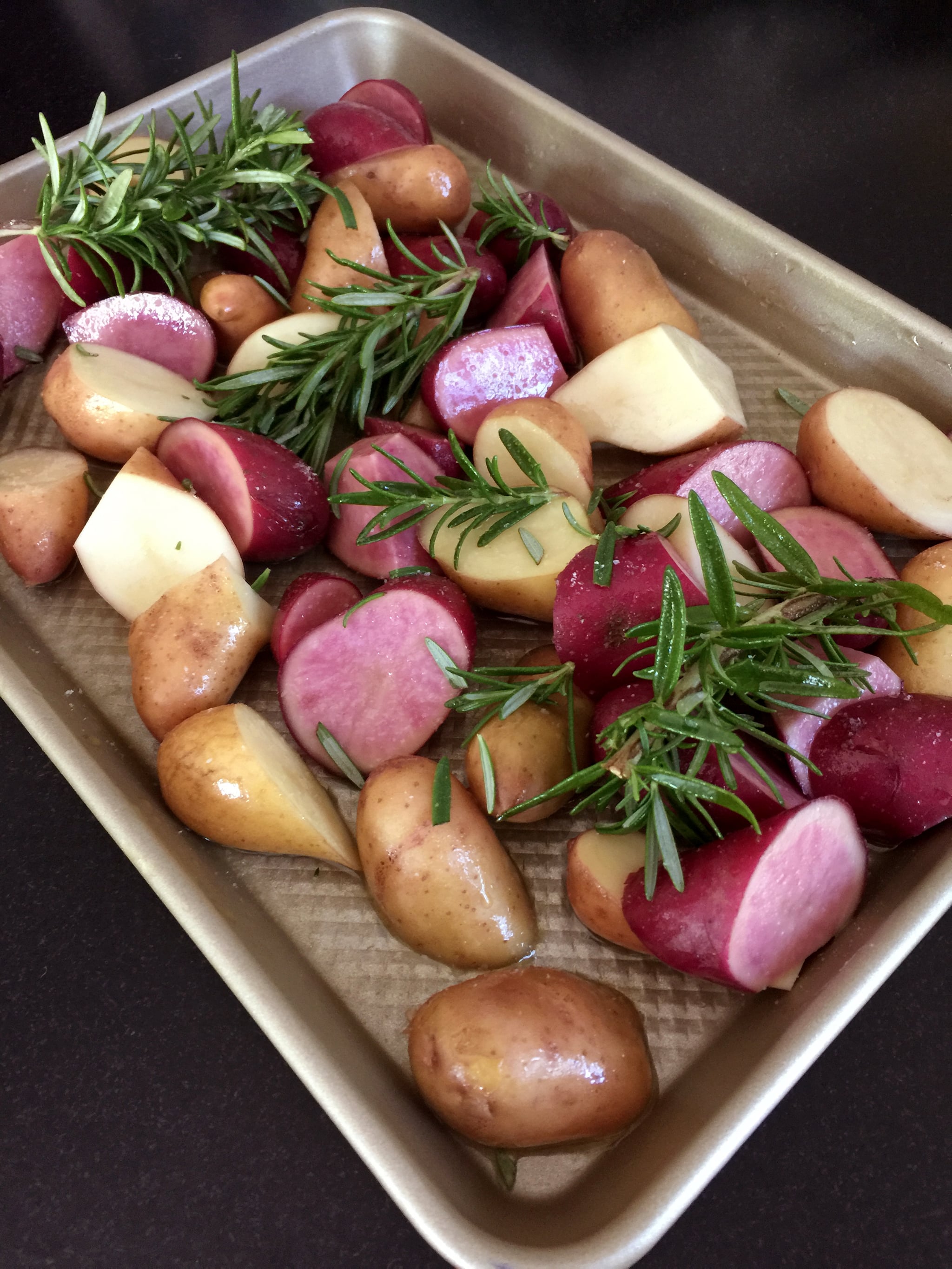 Easy Roasted Rosemary Potatoes Recipe | POPSUGAR Food