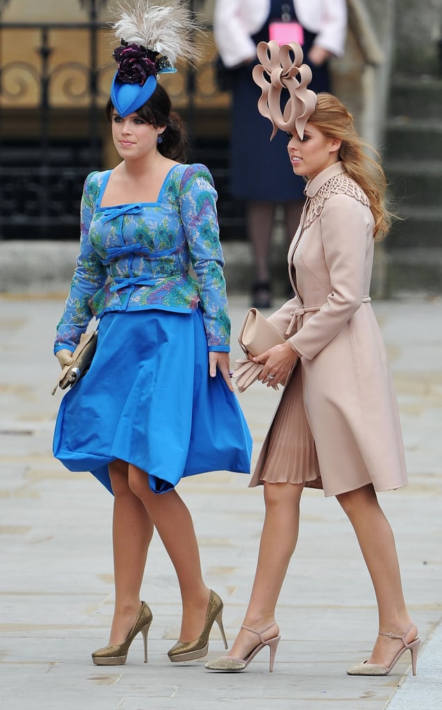Pictures of Princess Beatrice and Princess Eugenie at Royal Wedding ...