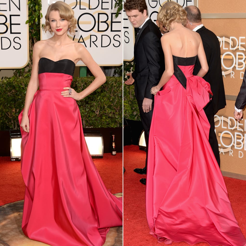 taylor swift golden globes dress