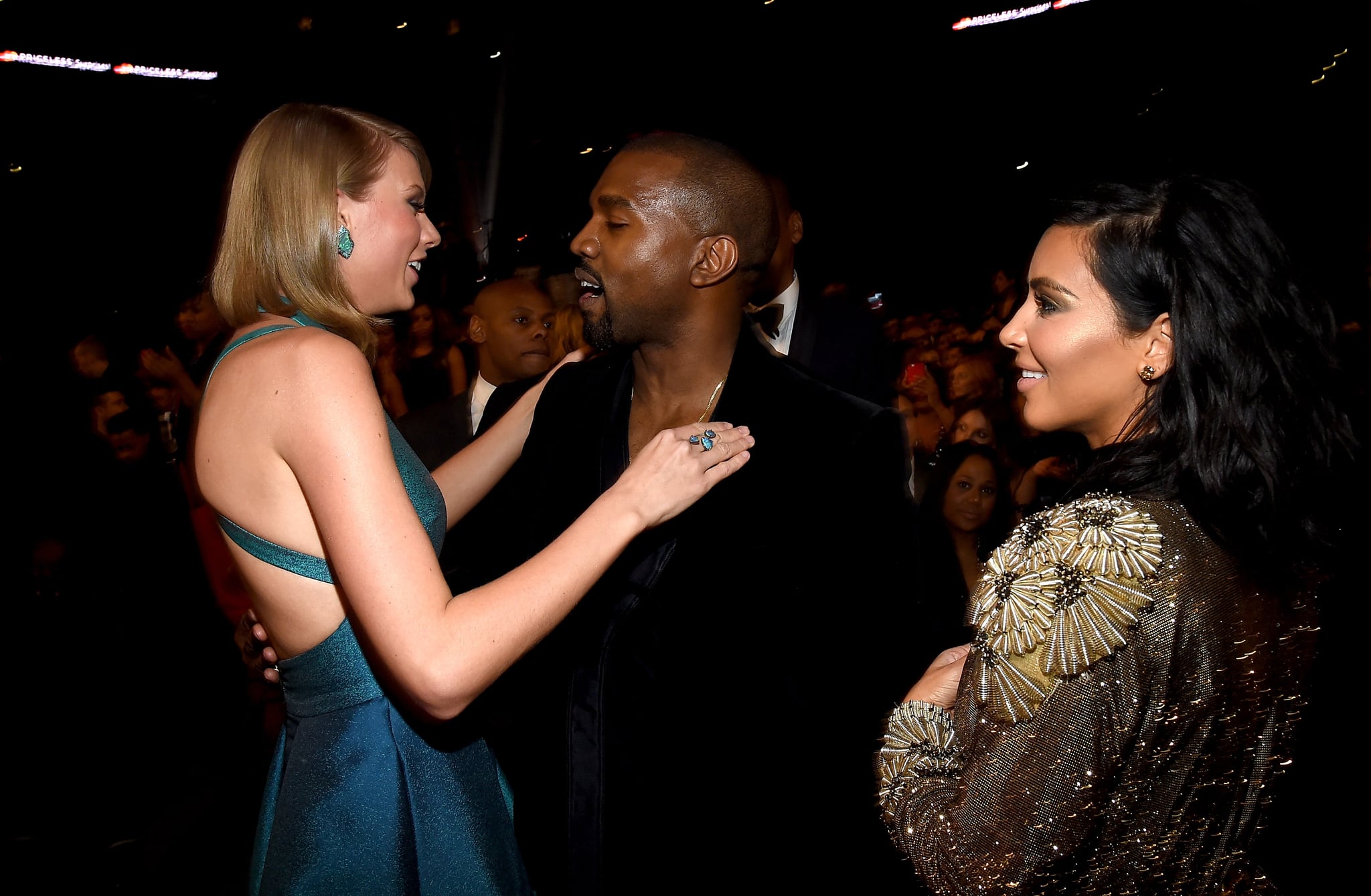 Kim Kardashian Snapchats Kanye West And Taylor Swift