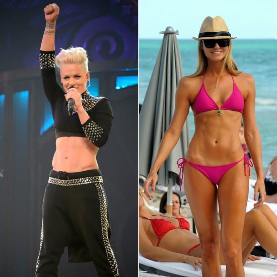 How To Get Pink S Abs Popsugar Fitness